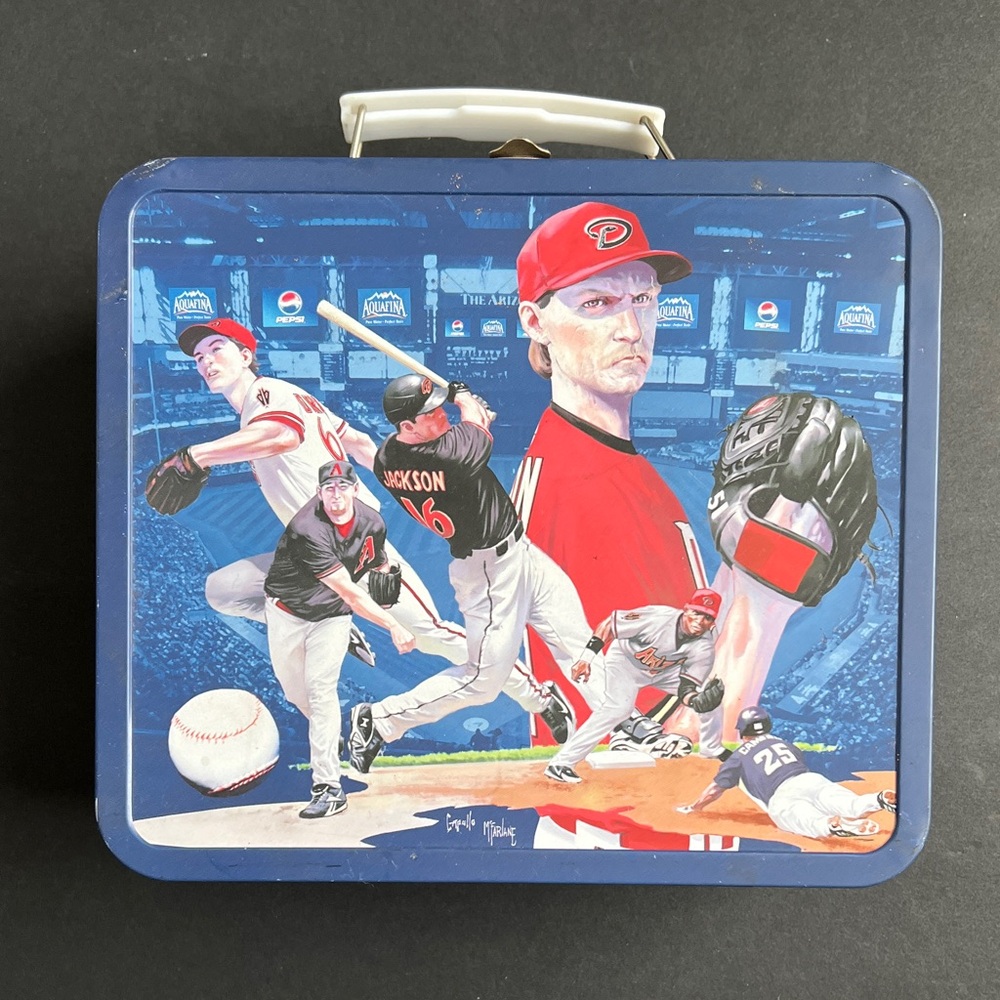 MLB Pepsi Blue Collectible Lunchbox 2007